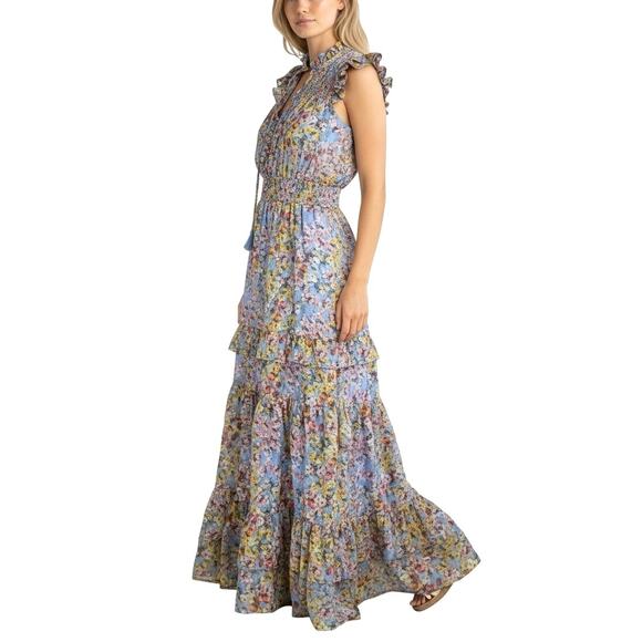Allison Dresses & Skirts - Allison New York Ruffle Tiered Floral Maxi Dress NWT - S